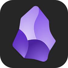 Obsidian App Logo